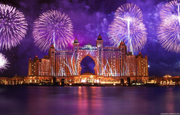 Фейерверк в Дубае