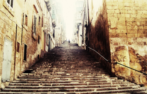 Лестница на улице