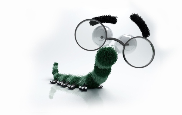 Сороконожка в очках