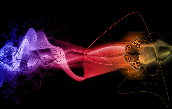 Фантазия с бабочкой