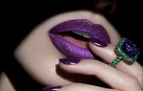 Сиреневый комплект