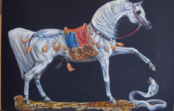 Лошадь и змея