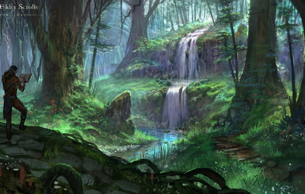 Иллюстрация Эльдер Скролс