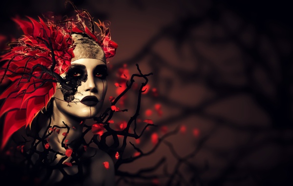 Лицо женщины