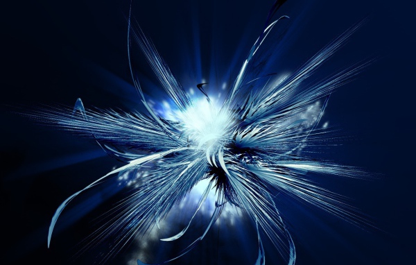 Абстрактная синева