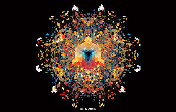 Калейдоскопный узор