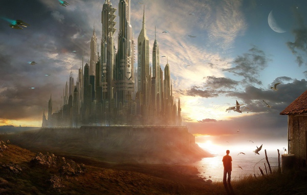 Город привидение