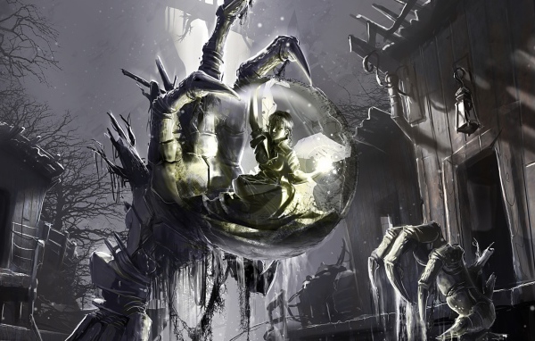 Девочка в стеклянном шаре