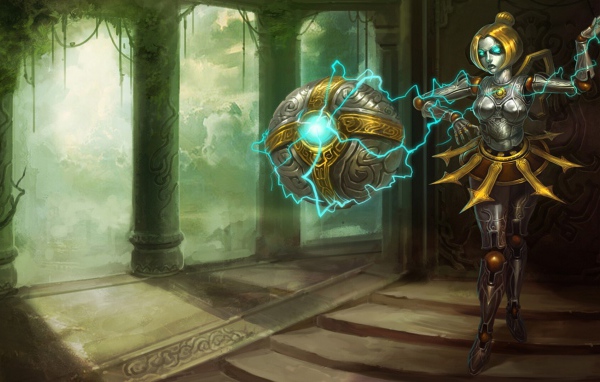 Робот идет по лестнице