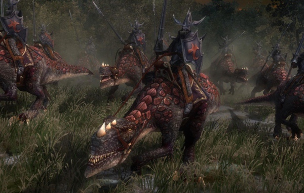 Воины на динозаврах