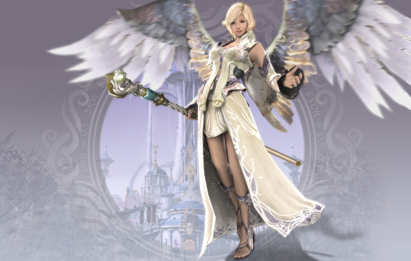 Ангел с жезлом