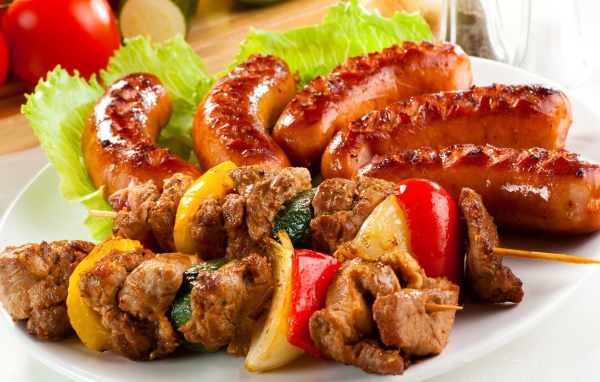 Обжаренные сосиски