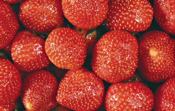 Фон из клубники