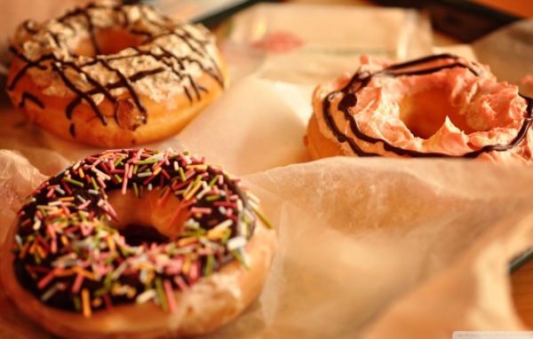 Пончики на десерт