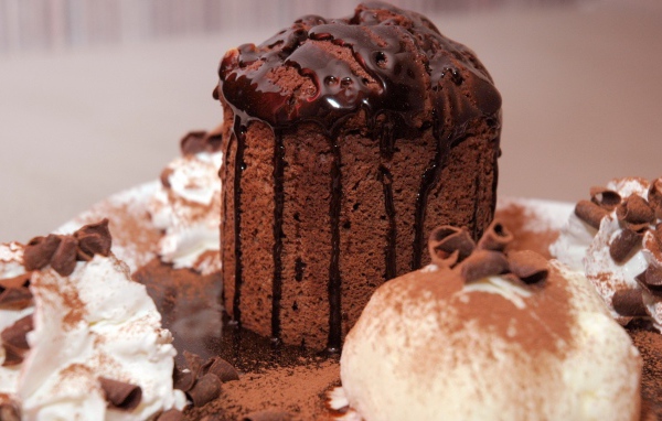 Шоколадный кекс для праздника