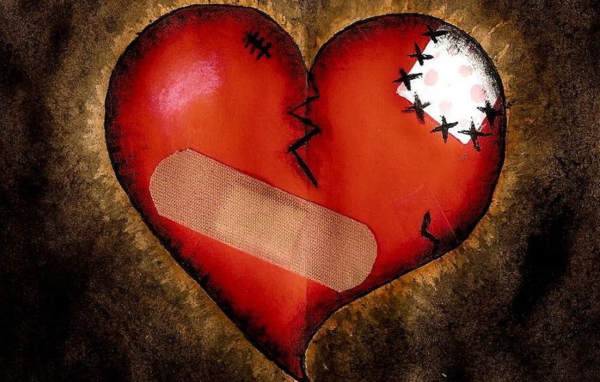 A wounded heart