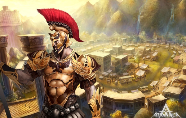 Римский воин из видео игры