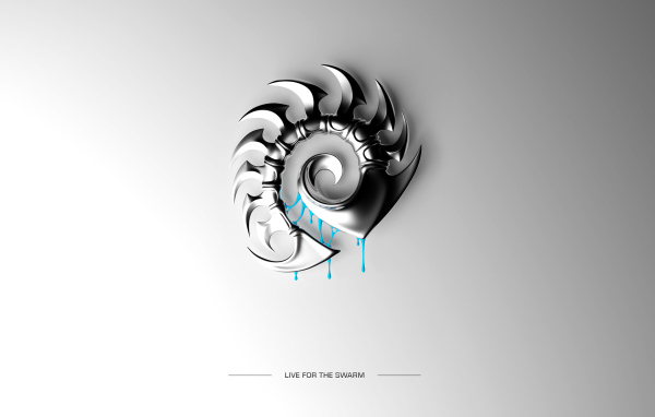 StarCraft 2 зергов логотип