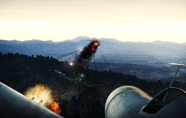 War Thunder уничтожения вражеский самолет