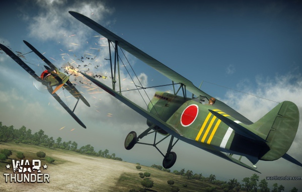 War Thunder японский самолет