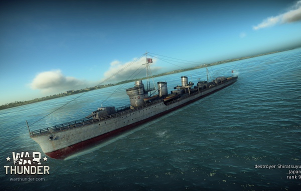 War Thunder флот Японии
