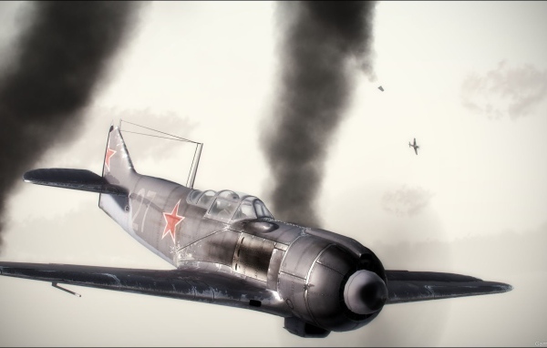 War Thunder самолет поврежден