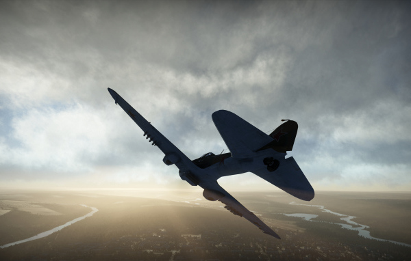 War Thunder истребитель патрулирует