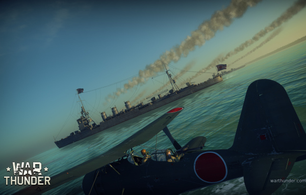 War Thunder военный корабль Японии