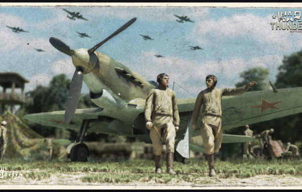 War Thunder два пилота и их самолет