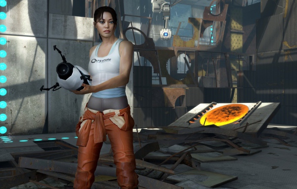 Девушка воин из игры