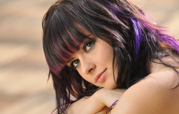 Разноцветные волосы