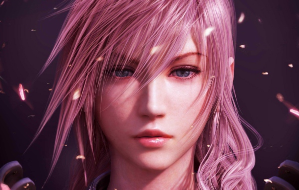 Розовый портрет