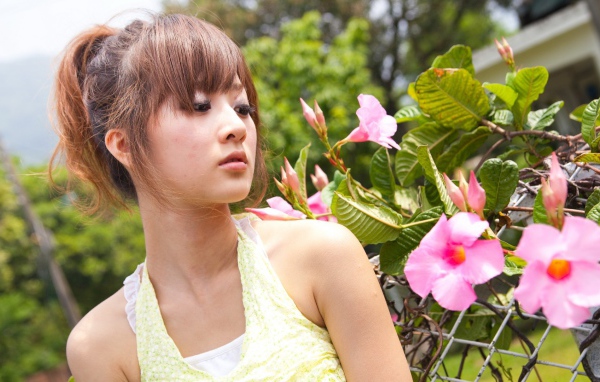 Японская модель Микако