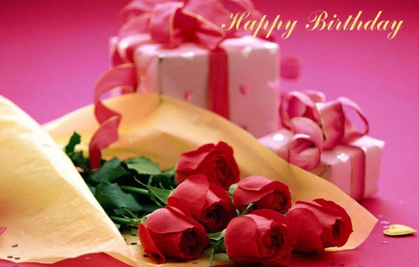 Красивая открытка на день рождения