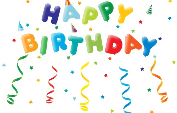 Яркое поздравление на день рождения