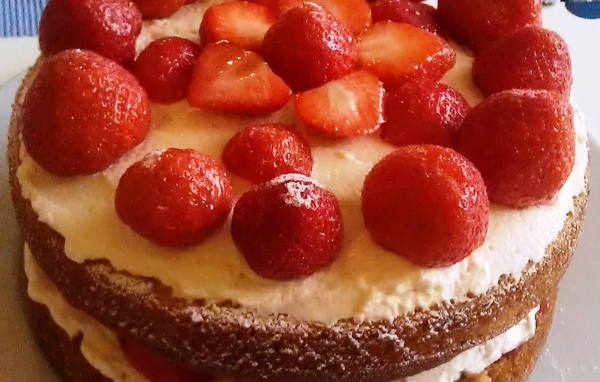 Вкусный торт ко дню рождения