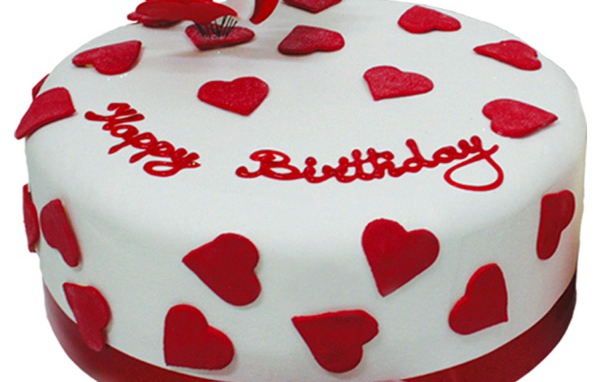 Сердце торт ко дню рождения