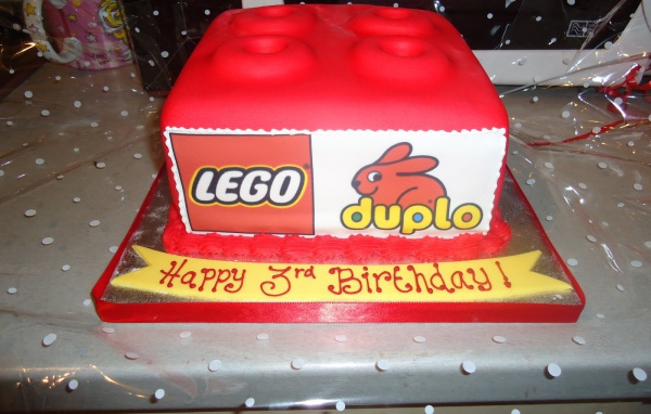  Лего торт на день рождения