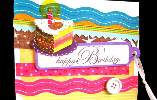 Оригинальная открытка на день рождения