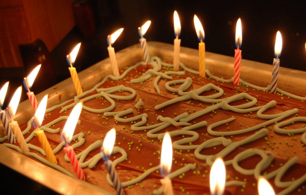 Вкусный пирог на день рождения