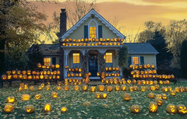  Хэллоуин потрясающие украшения