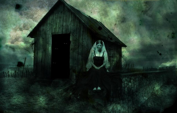 Хэллоуин призрак мертвой невесты