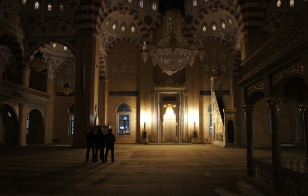 Hall in the mosque