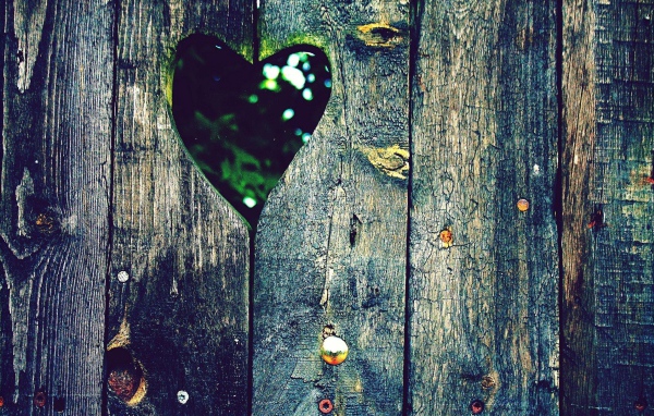 Сердце в заборе