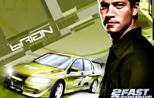 2 Fast 2 Furious Пол Уокер