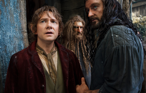 Хоббит: Пустошь Смауга Бильбо и Торин