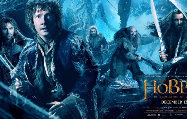Хоббит: Пустошь Смауга постер