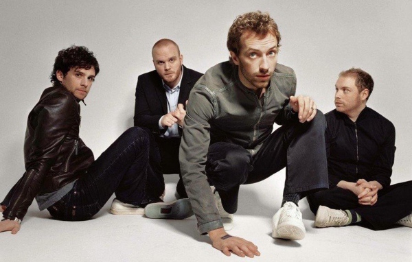 Coldplay все сидя