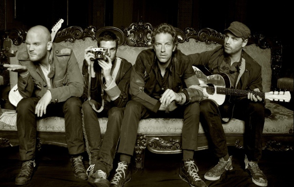 Coldplay ретро картина