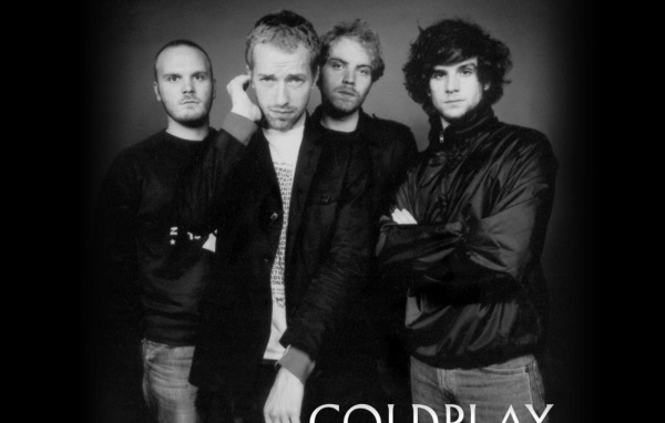 Coldplay группа в черном